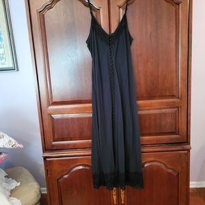 Vintage black night gown